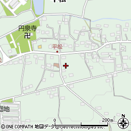 埼玉県飯能市平松353周辺の地図