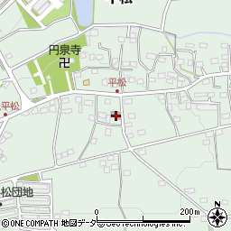 埼玉県飯能市平松142周辺の地図