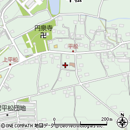 埼玉県飯能市平松141周辺の地図