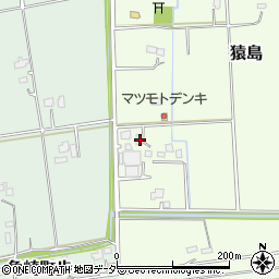 茨城県稲敷郡河内町猿島454周辺の地図