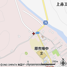 埼玉県飯能市原市場565-2周辺の地図