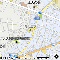 魚悦浦和大久保店周辺の地図