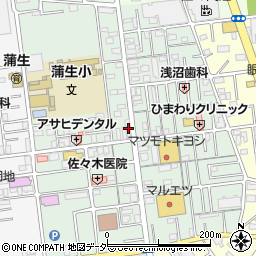 吉田家周辺の地図