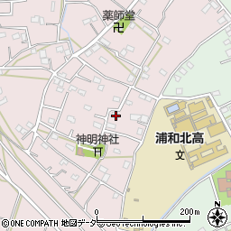 埼玉県さいたま市桜区塚本45周辺の地図