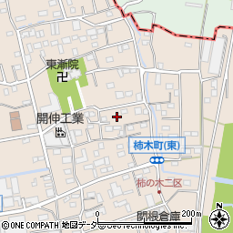 埼玉県草加市柿木町1165周辺の地図