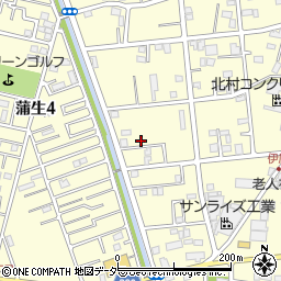 埼玉県越谷市川柳町2丁目402-2周辺の地図