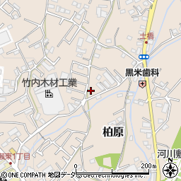 埼玉県狭山市柏原2799周辺の地図