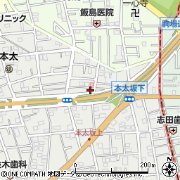 埼玉県さいたま市浦和区本太5丁目29-17周辺の地図