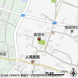 廣福寺周辺の地図