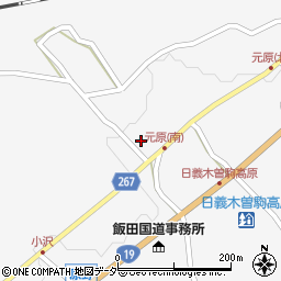 長野県木曽郡木曽町日義3301-6周辺の地図