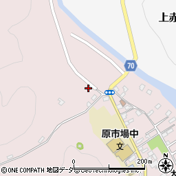 埼玉県飯能市原市場560-4周辺の地図