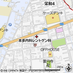 ドミノ・ピザ　埼大通り店周辺の地図