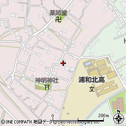 埼玉県さいたま市桜区塚本48周辺の地図