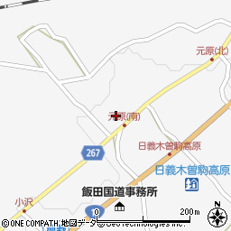 長野県木曽郡木曽町日義3304-4周辺の地図