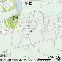 埼玉県飯能市平松354周辺の地図