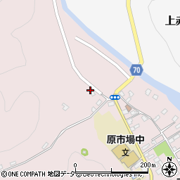 埼玉県飯能市原市場559周辺の地図