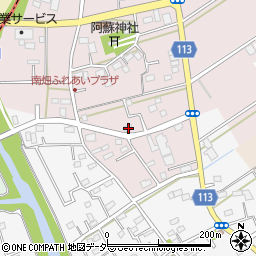 埼玉県富士見市東大久保45周辺の地図