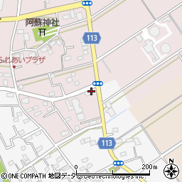 埼玉県富士見市東大久保16周辺の地図