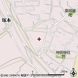 埼玉県さいたま市桜区塚本22周辺の地図