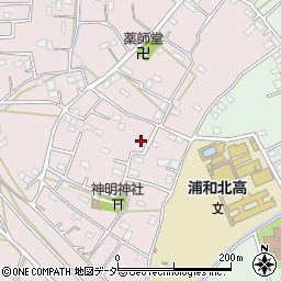 埼玉県さいたま市桜区塚本47周辺の地図