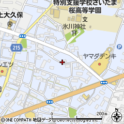 埼玉県さいたま市桜区上大久保626-4周辺の地図