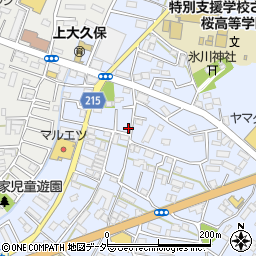 埼玉県さいたま市桜区上大久保265-2周辺の地図