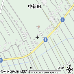 埼玉県狭山市中新田157周辺の地図