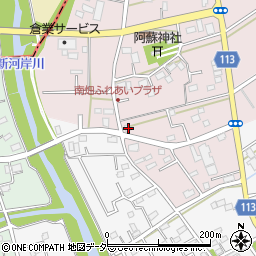 埼玉県富士見市東大久保52周辺の地図