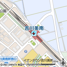 埼玉県吉川市周辺の地図