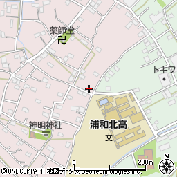 埼玉県さいたま市桜区塚本60周辺の地図
