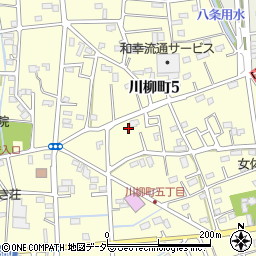 埼玉県越谷市川柳町5丁目229周辺の地図