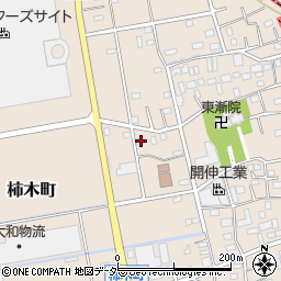 埼玉県草加市柿木町1291周辺の地図