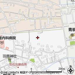 埼玉県狭山市加佐志21周辺の地図
