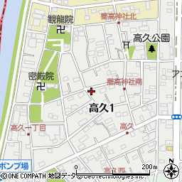 鈴木工房周辺の地図