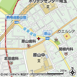 浦和東三菱クリーンカー駒場周辺の地図