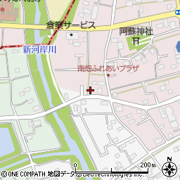 埼玉県富士見市東大久保55周辺の地図