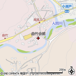 曲竹会館周辺の地図