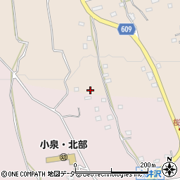 山梨県北杜市長坂町小荒間503-1周辺の地図