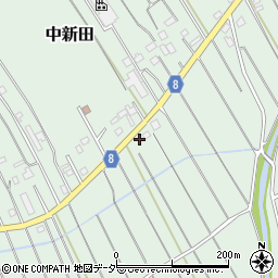 埼玉県狭山市中新田407周辺の地図
