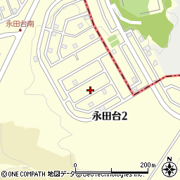 埼玉県飯能市永田台周辺の地図