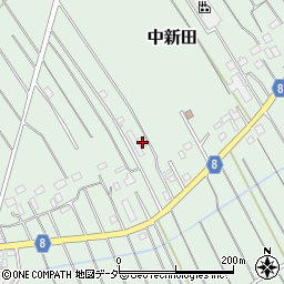 埼玉県狭山市中新田171周辺の地図