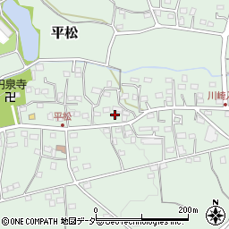 埼玉県飯能市平松342周辺の地図