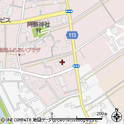 埼玉県富士見市東大久保28周辺の地図
