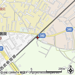 埼玉県狭山市入間川772-4周辺の地図