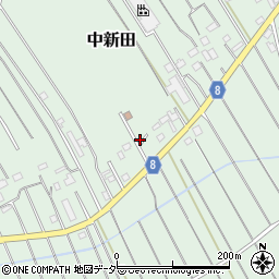 埼玉県狭山市中新田143周辺の地図