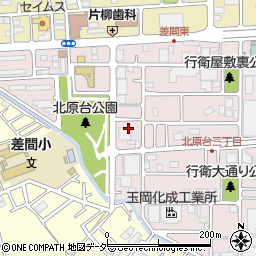 埼玉県川口市北原台3丁目10周辺の地図