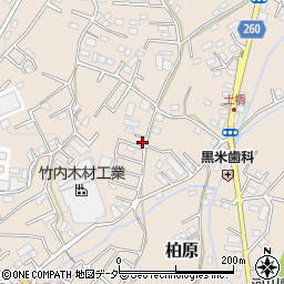 埼玉県狭山市柏原26周辺の地図