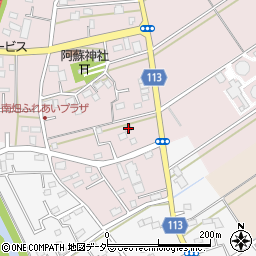埼玉県富士見市東大久保104周辺の地図