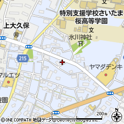 埼玉県さいたま市桜区上大久保622周辺の地図