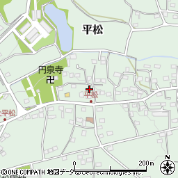 埼玉県飯能市平松371-1周辺の地図